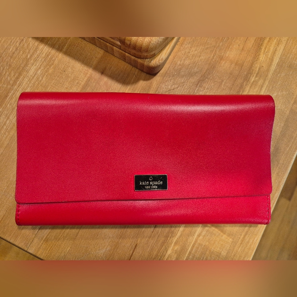 Kate Spade Red Wallet
